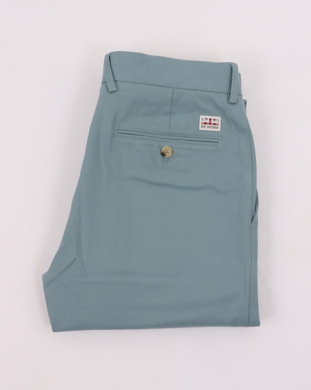Ben Sherman Slim Stretch Chino Blaugrün