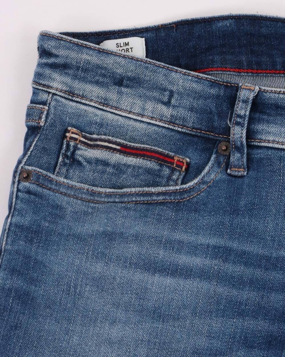 Tommy Hilfiger Scanton Denim Shorts Mid Blue
