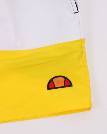 Ellesse Cielo Badeshorts Gelb/Weiß/Marineblau