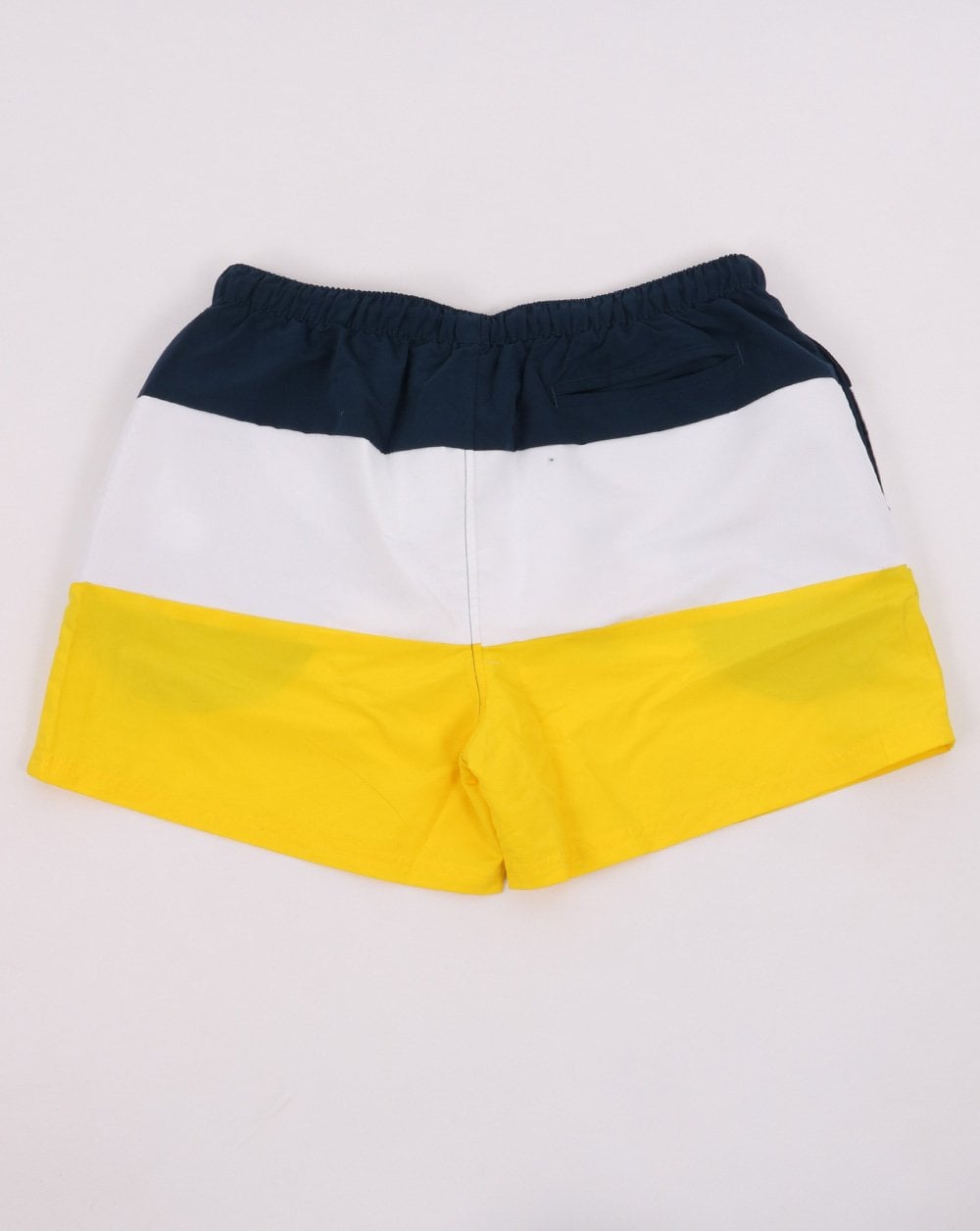 Ellesse Cielo Badeshorts Gelb/Weiß/Marineblau