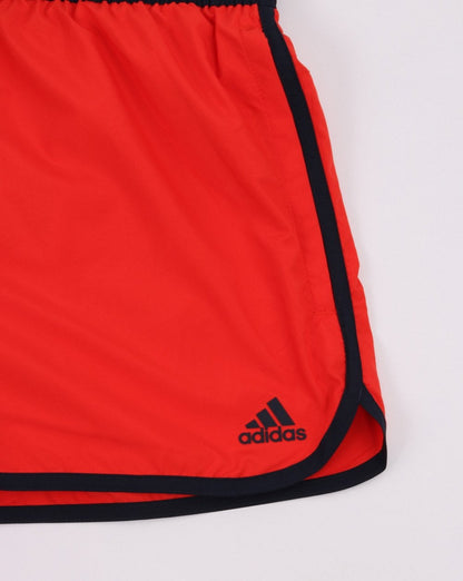 Adidas Originals – Geteilte Badeshorts in Active Red