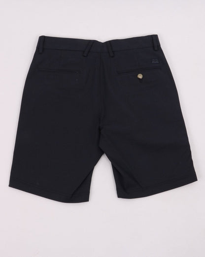 Ben Sherman – Schmale Stretch-Chinoshorts in Dunkelmarineblau