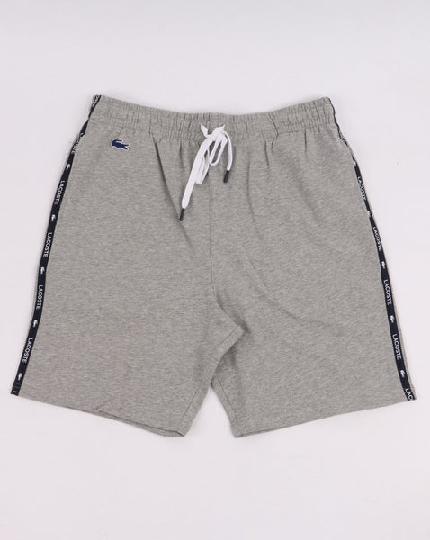 Lacoste Tape Fleece Shorts Grey