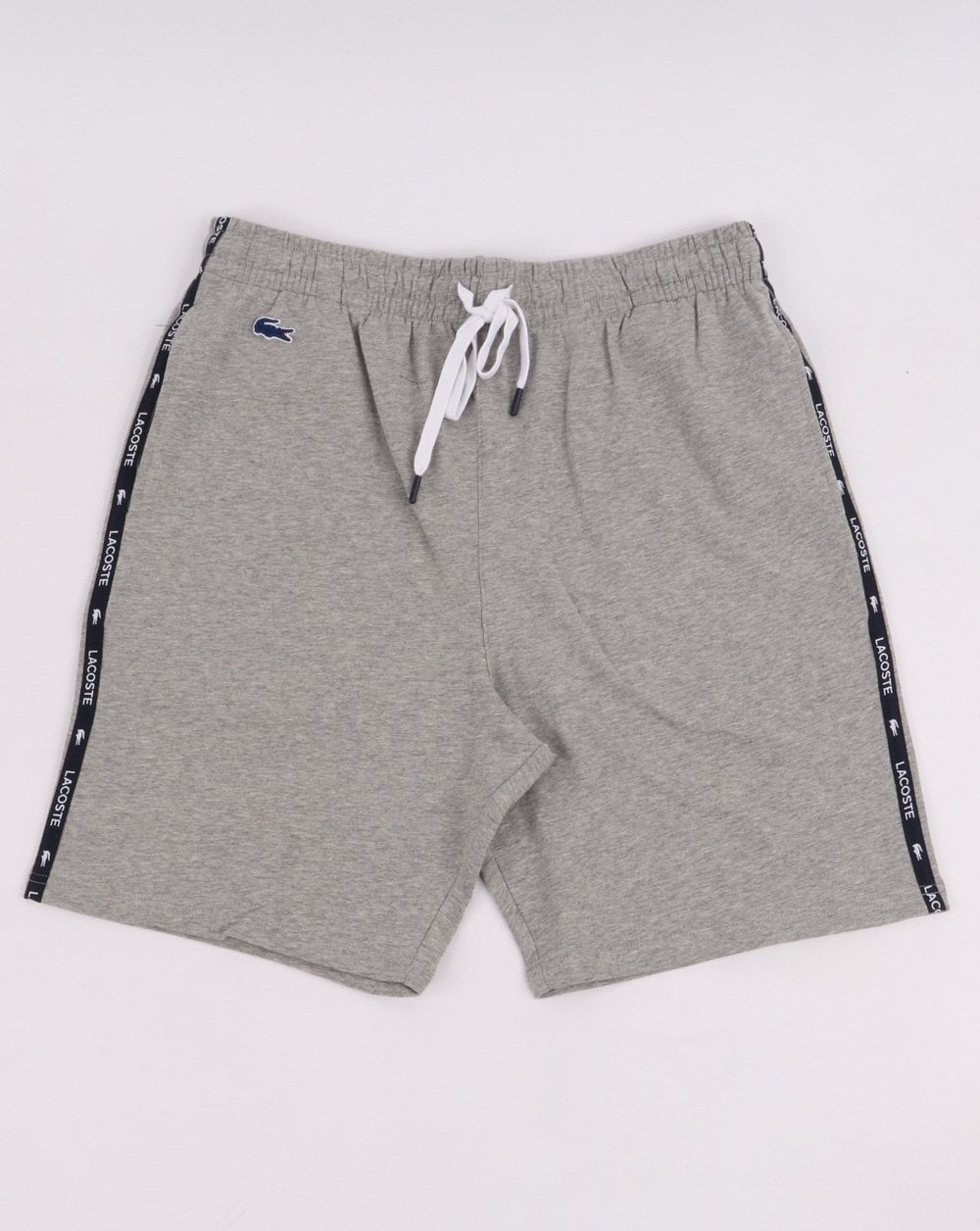 Lacoste Tape Fleece Shorts Grey