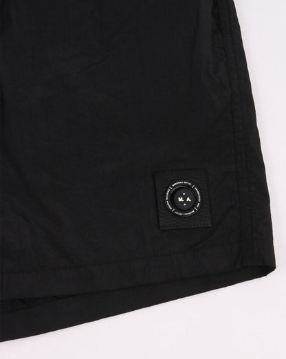 Marshall Artist Micro-Badeshorts in Schwarz