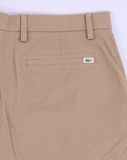 Lacoste Chino-Shorts Stein