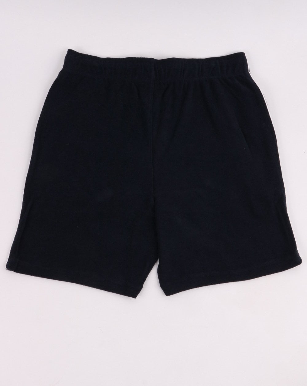Lacoste – Frottee-Shorts in Marineblau
