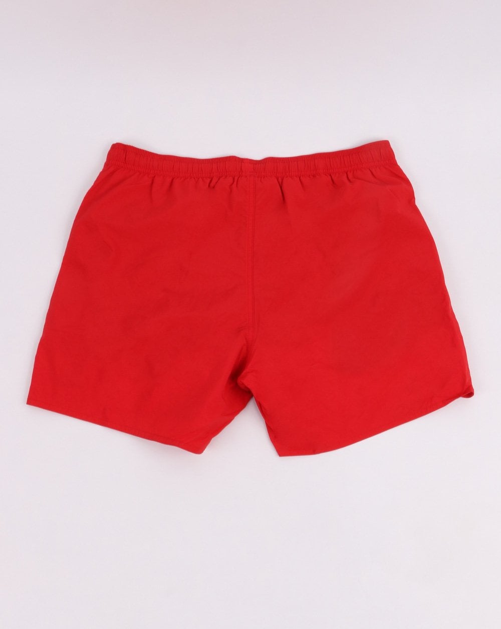 Emporio Armani Klassische Badeshorts Rot