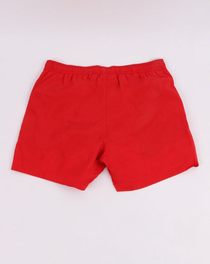 Emporio Armani Klassische Badeshorts Rot