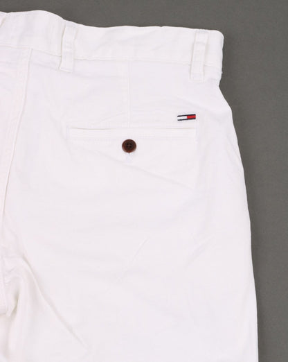Tommy Hilfiger Chino-Shorts Weiß
