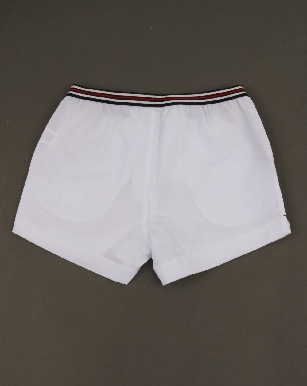 Fila Vintage Borg Tennisshorts Weiß/Marineblau
