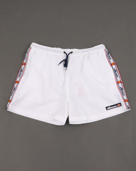Ellesse Taped Swim Shorts White