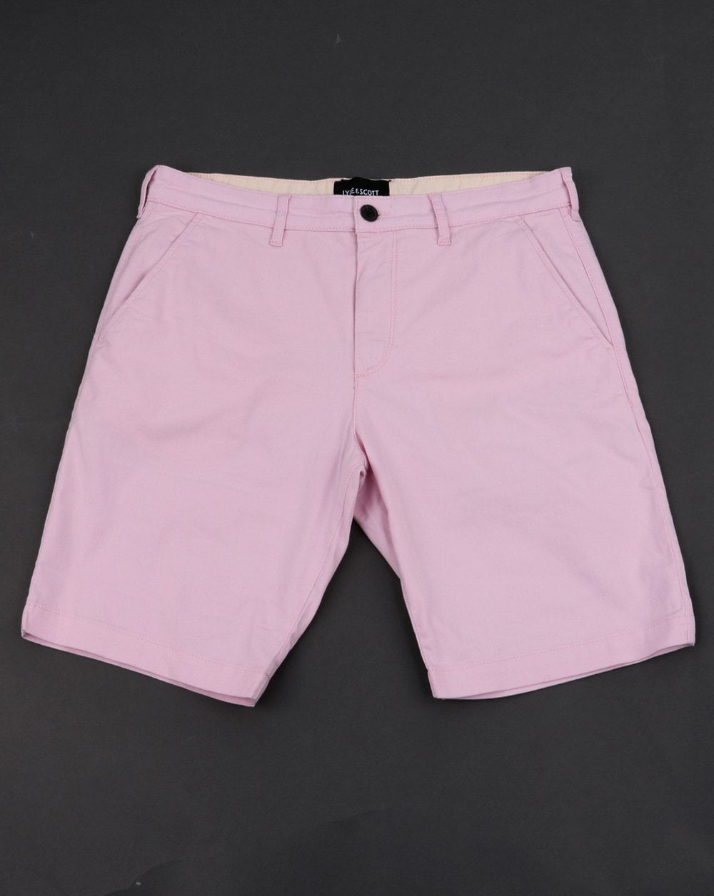 Lyle And Scott Chino-Shorts in Zartrosa