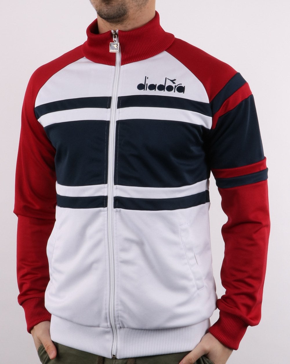 Diadora 80er-Jahre-Trainingsjacke American Beauty