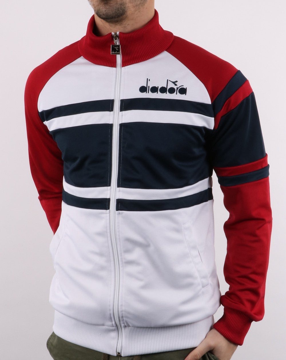 Diadora 80s Track Top American Beauty