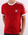 Adidas Originals Retro 3 Stripes T Shirt Red