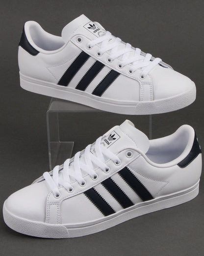 Adidas Coast Star Sneakers Weiß/Marineblau