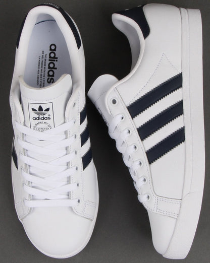Adidas Coast Star Sneakers Weiß/Marineblau