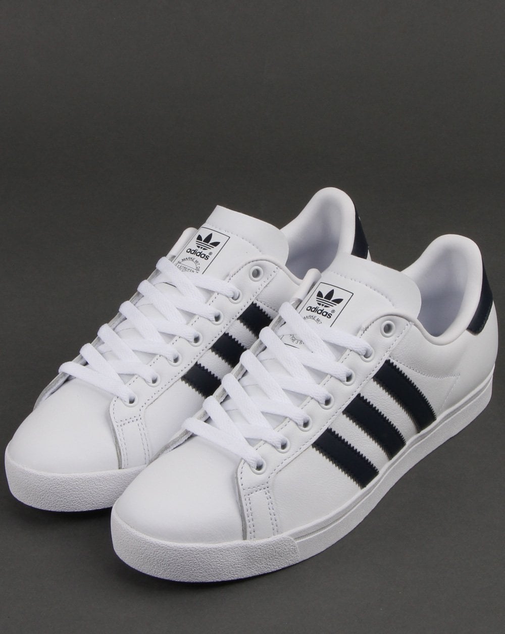 Adidas Coast Star Sneakers Weiß/Marineblau