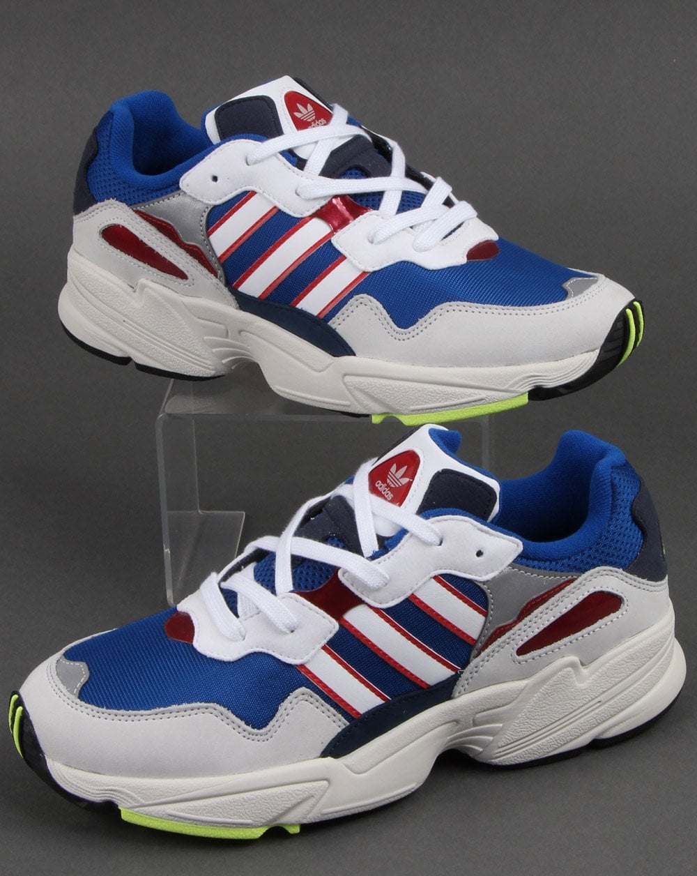 Adidas Yung-96 Turnschuhe Königsblau/Weiß/Marineblau