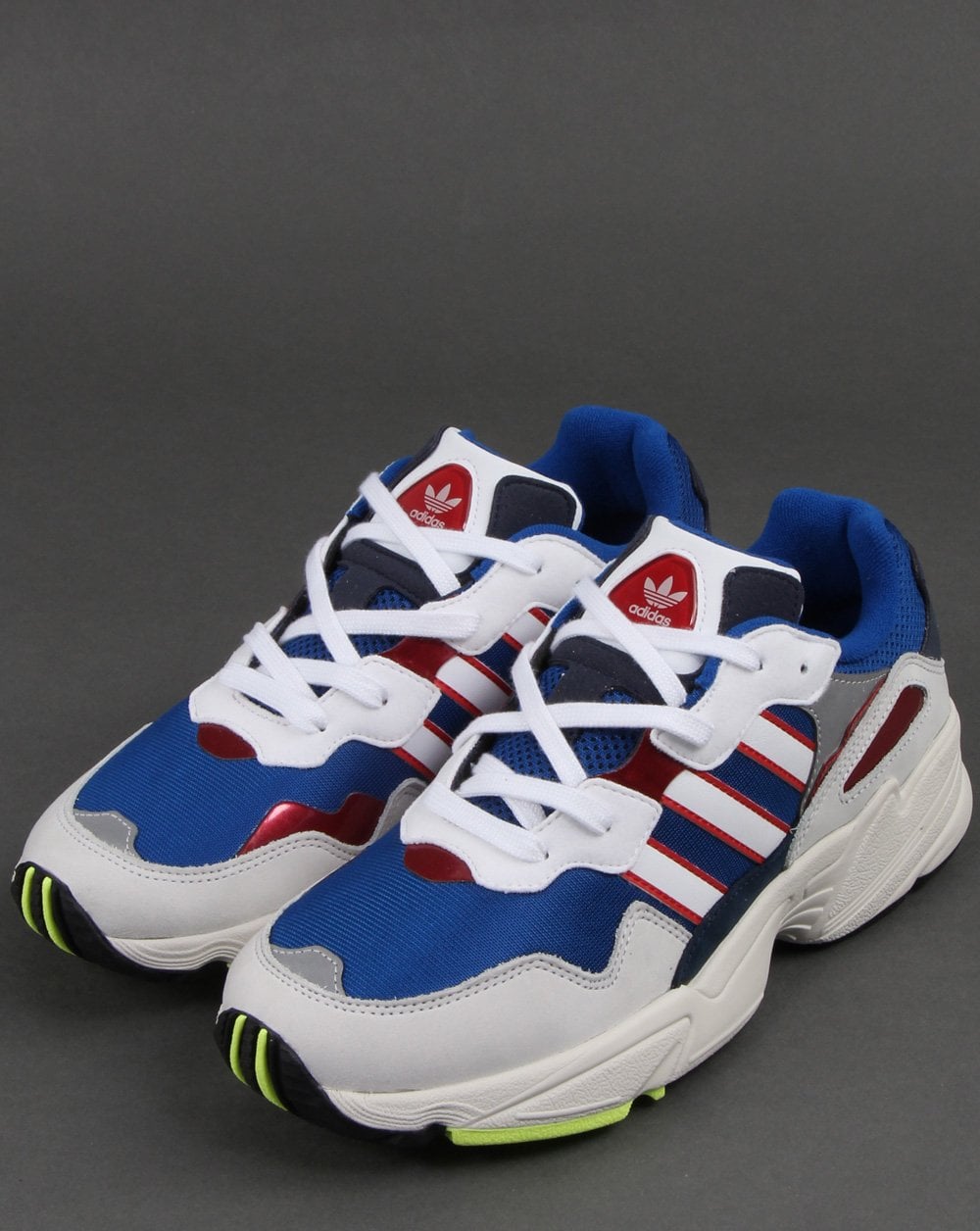 Adidas Yung-96 Trainers Royal/White/Navy