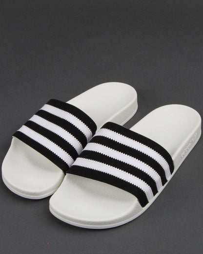 Adidas Adilette Slides Schwarz/Weiß