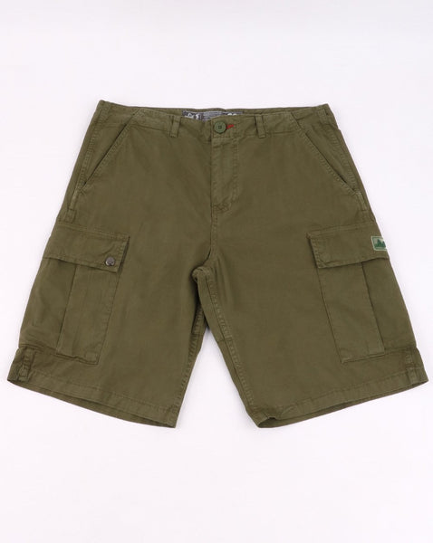 Peaceful Hooligan Container Shorts Khaki