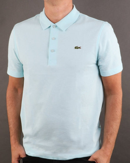 Lacoste – Poloshirt in Aquablau