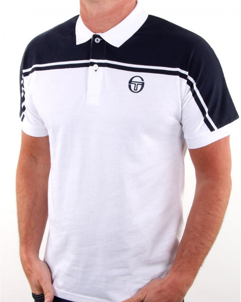 Sergio Tacchini New Young Line Polo Shirt White/Navy