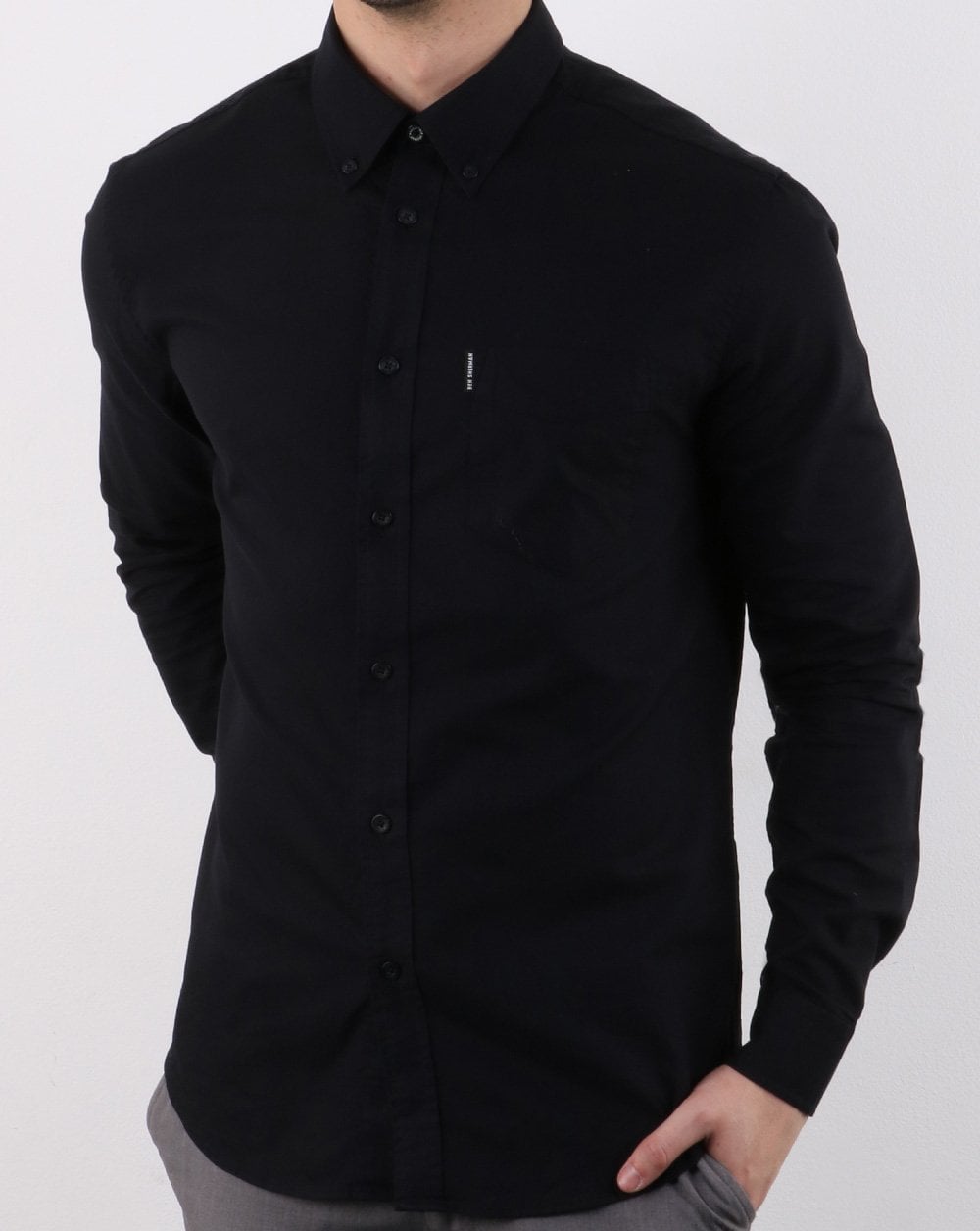 Ben Sherman Oxford Shirt Black
