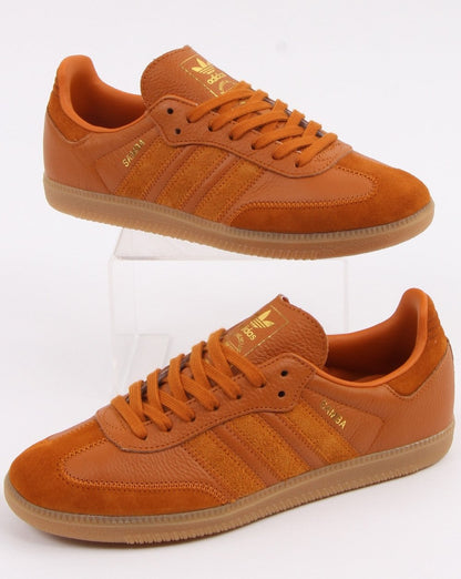 Adidas Samba Og Ft Trainers Burnt Orange