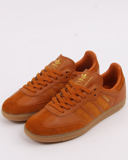 Adidas Samba Og Ft Trainers Burnt Orange