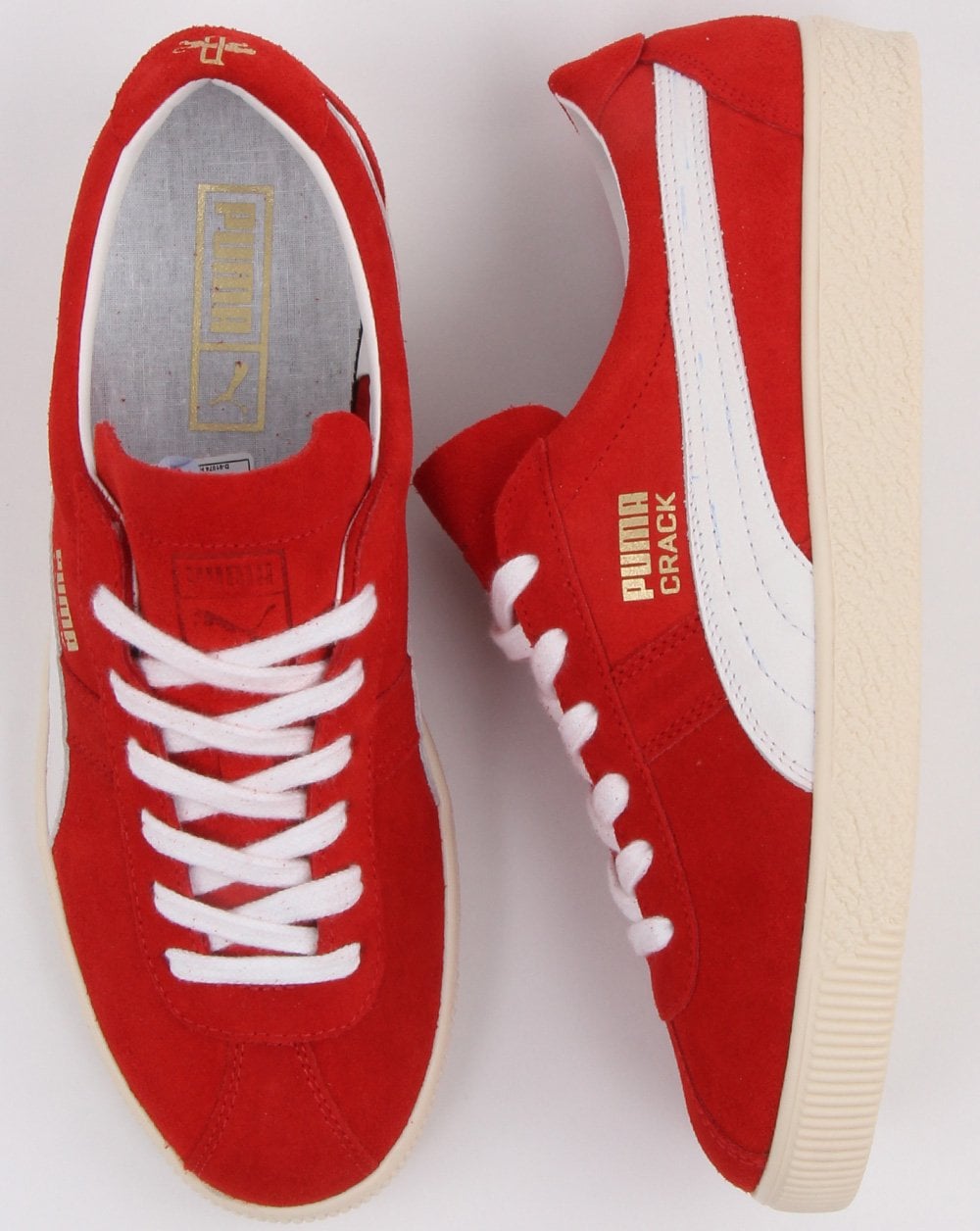 Puma Crack Trainer High Rot/Weiß