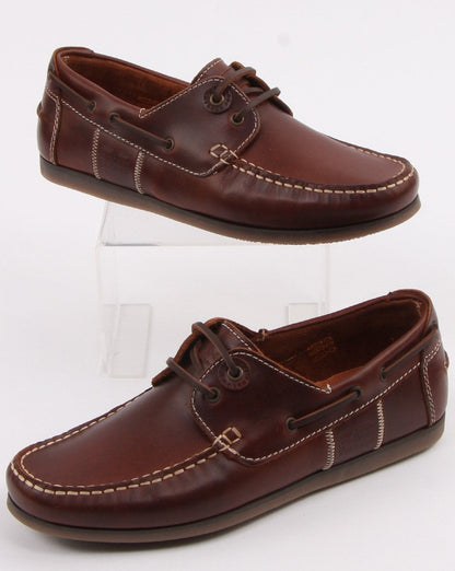 Barbour Capstan Bootsschuh Mahagoni