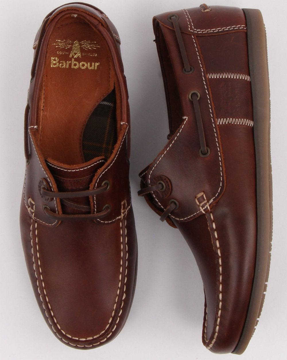 Barbour Capstan Bootsschuh Mahagoni