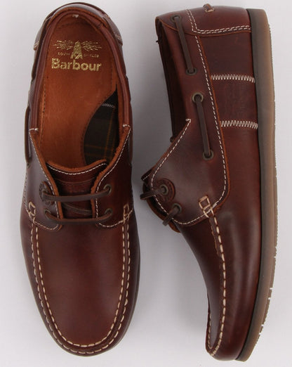 Barbour Capstan Bootsschuh Mahagoni