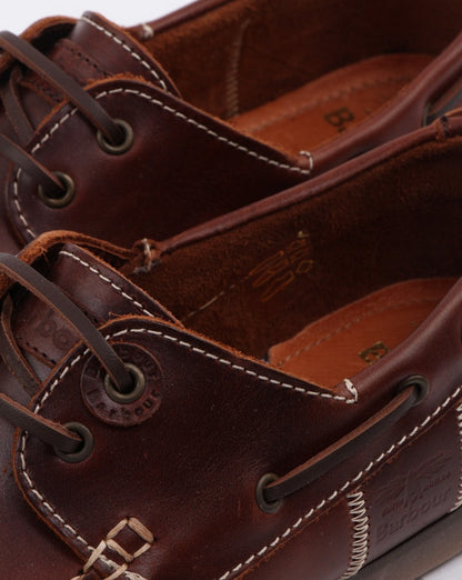Barbour Capstan Bootsschuh Mahagoni