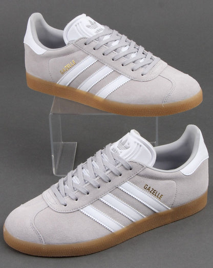 Adidas Gazelle Sneakers Grau/Weiß/Gummi