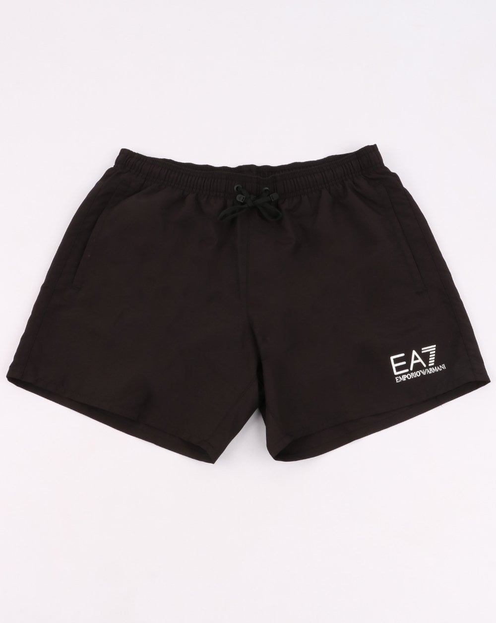 Emporio Armani EA7 Badeshorts Schwarz