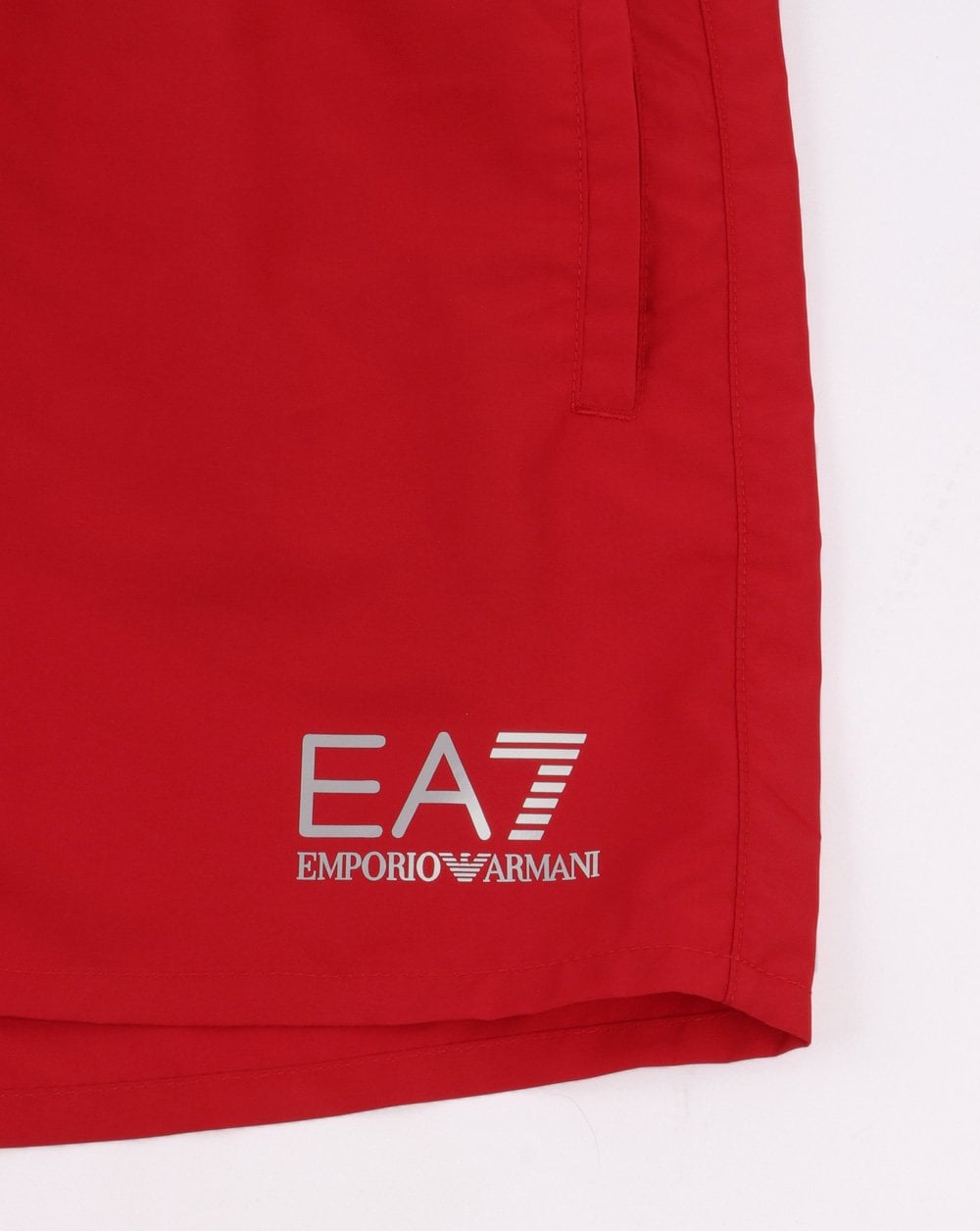 Emporio Armani EA7 Swim Shorts Red
