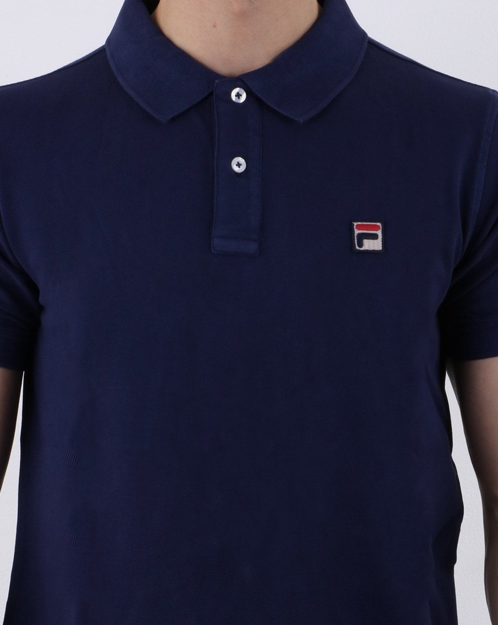 Fila Vintage Dante Poloshirt Marineblau