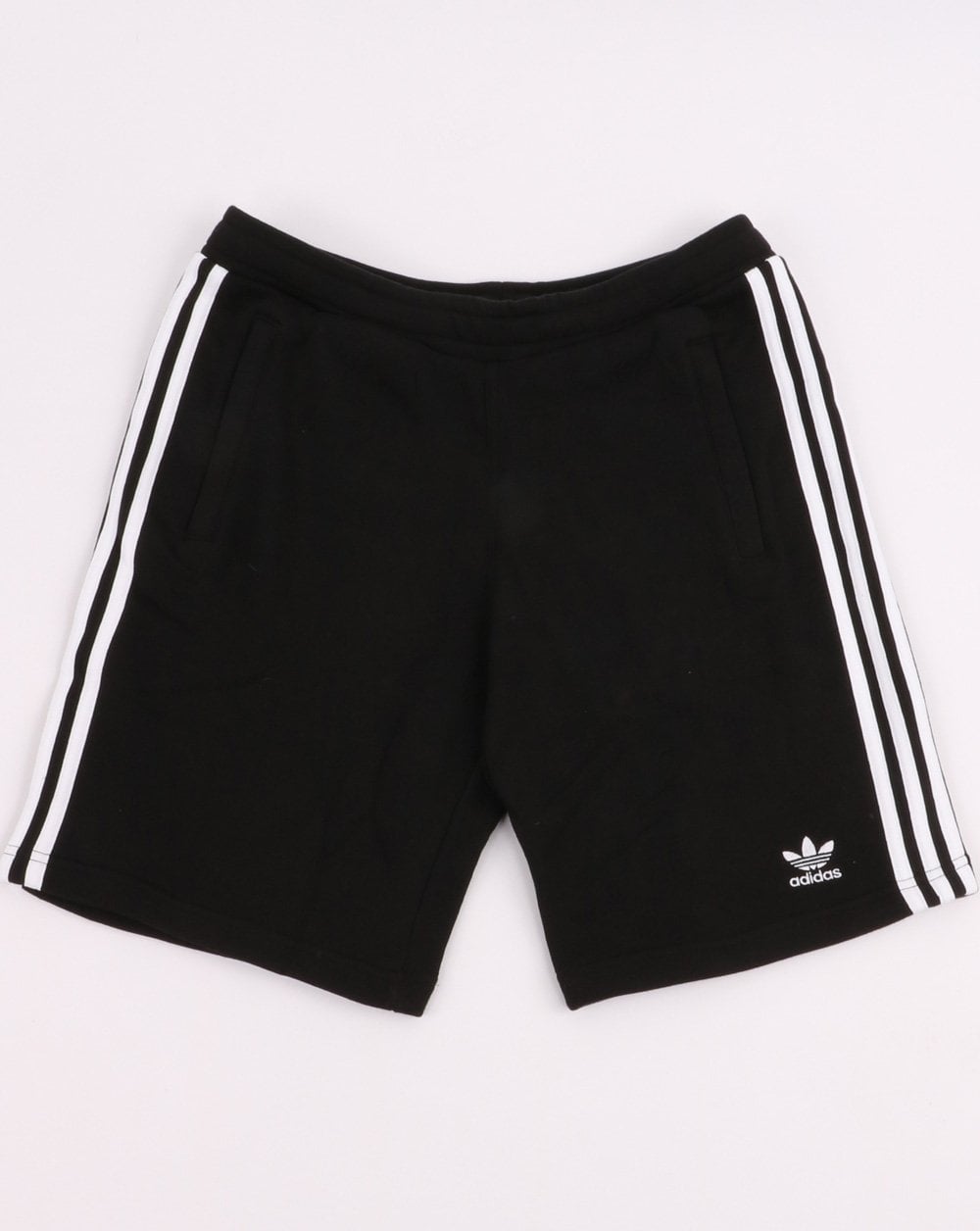 Adidas Originals 3 Stripes Zip Pocket Shorts Black