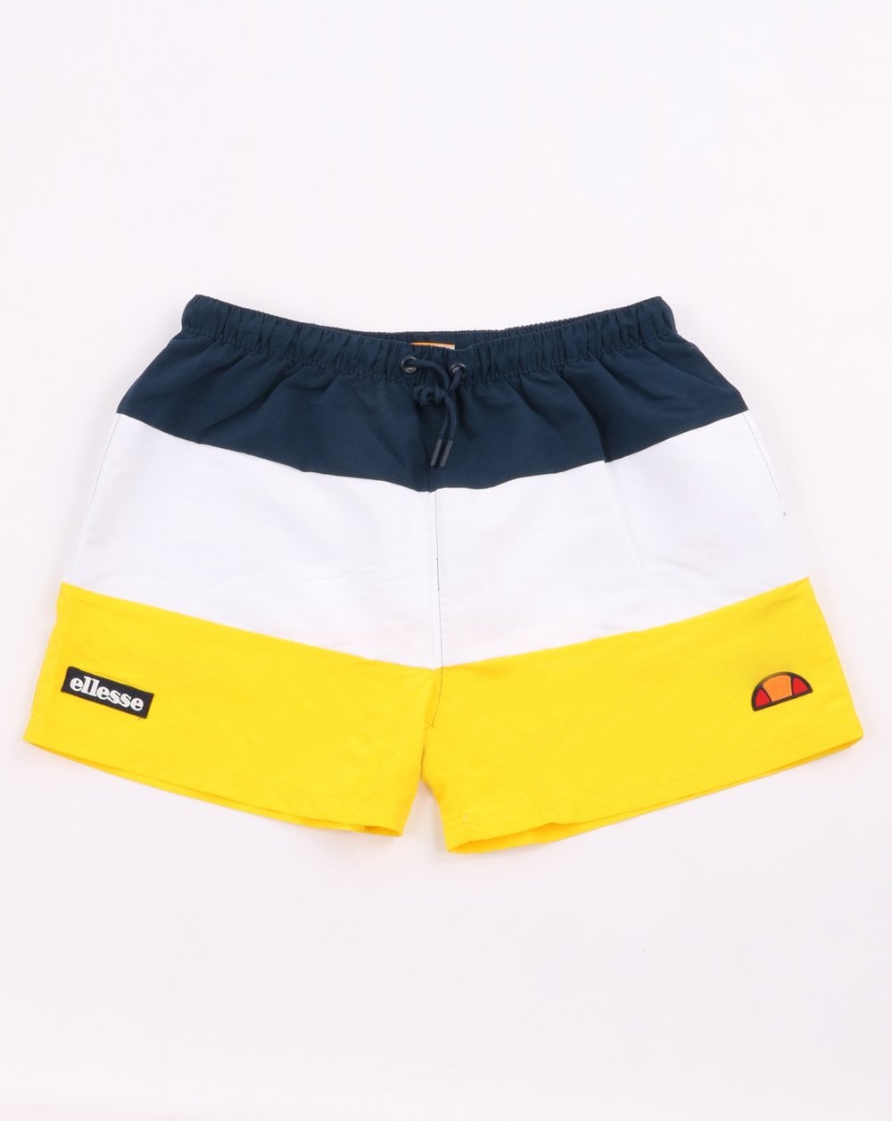 Ellesse Cielo Badeshorts Gelb/Weiß/Marineblau