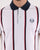 Sergio Tacchini Vertical Stripe Polo Shirt White