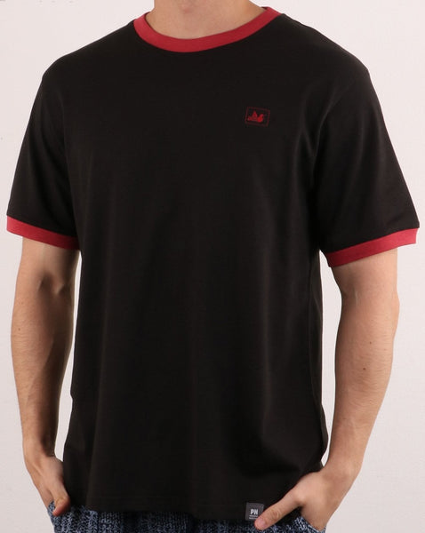 Peaceful Hooligan Menace T-shirt Black