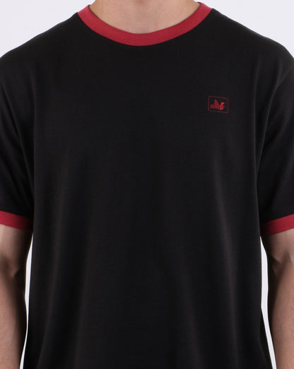 Peaceful Hooligan Menace T-Shirt Schwarz