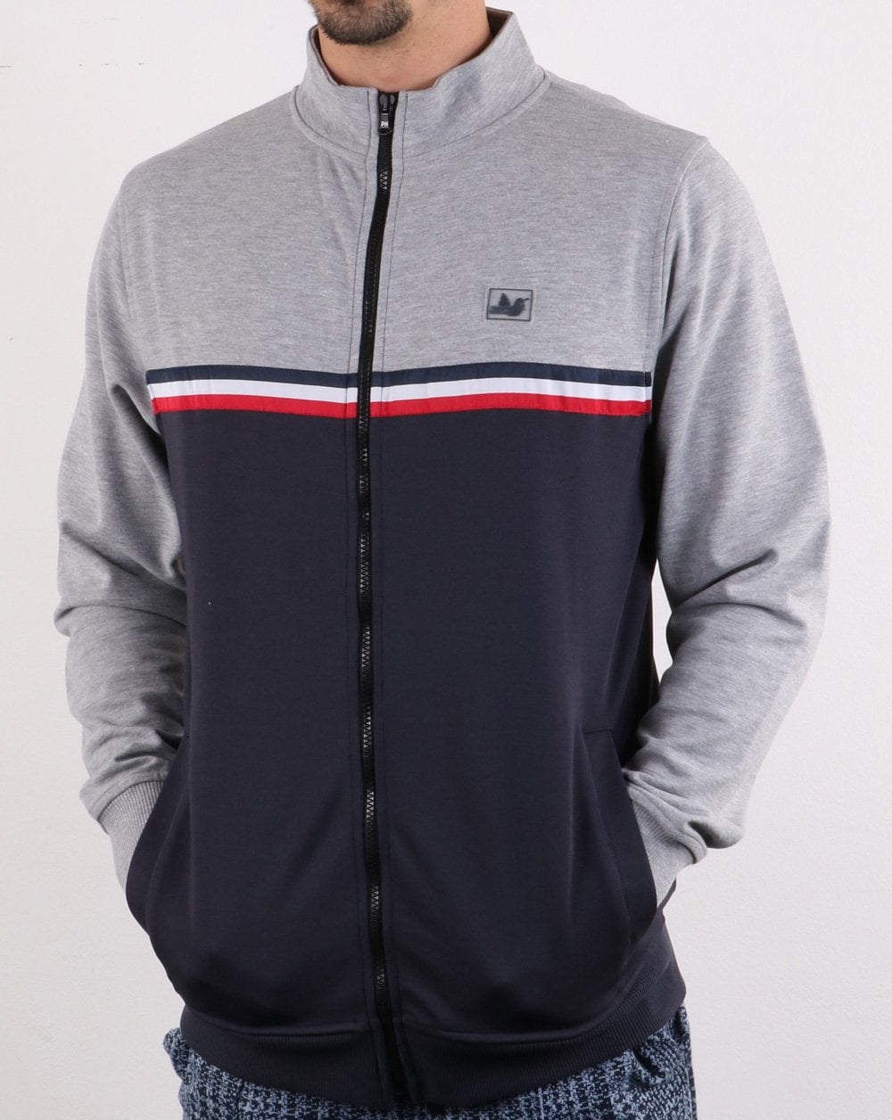 Peaceful Hooligan Joshua Trainingsjacke Grau