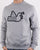 Peaceful Hooligan Outline Sweatshirt Grey