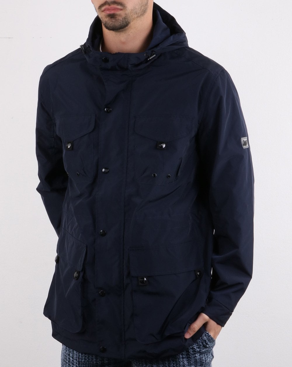 Peaceful Hooligan King Jacke Marineblau