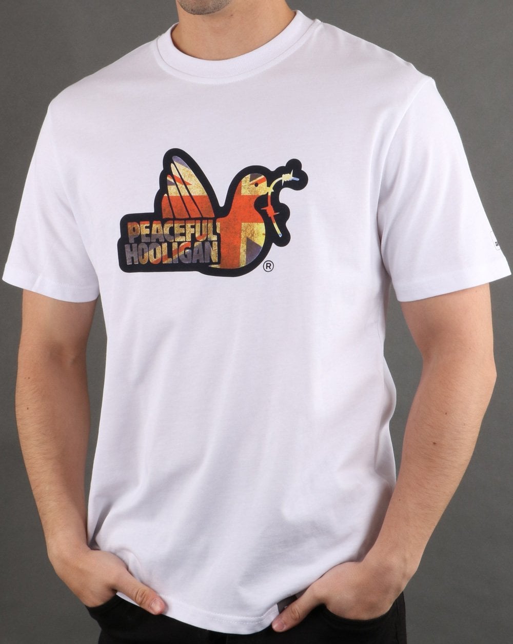 Peaceful Hooligan Union T-Shirt Weiß